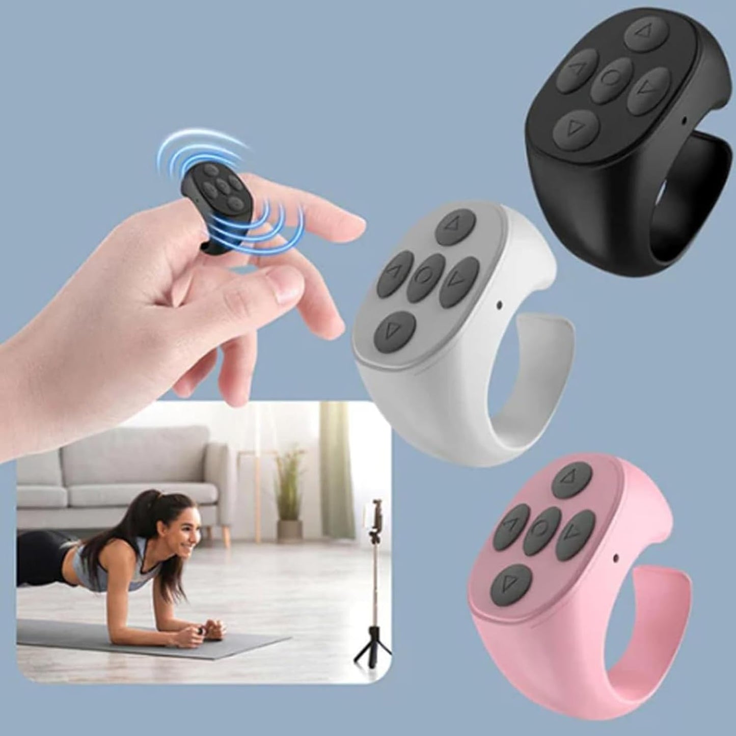 Wireless Bluetooth Remote Control Ring